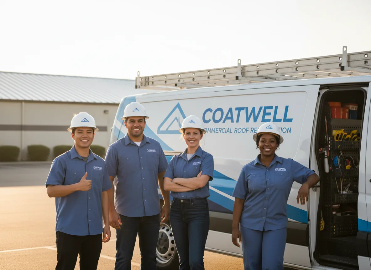 Commercial roof coating company in Mount Hope, OH